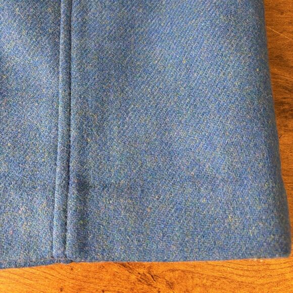 Talbots Womens 2P Cobalt Blue Straight Wool Blend Pencil Skirt - Picture 3 of 6